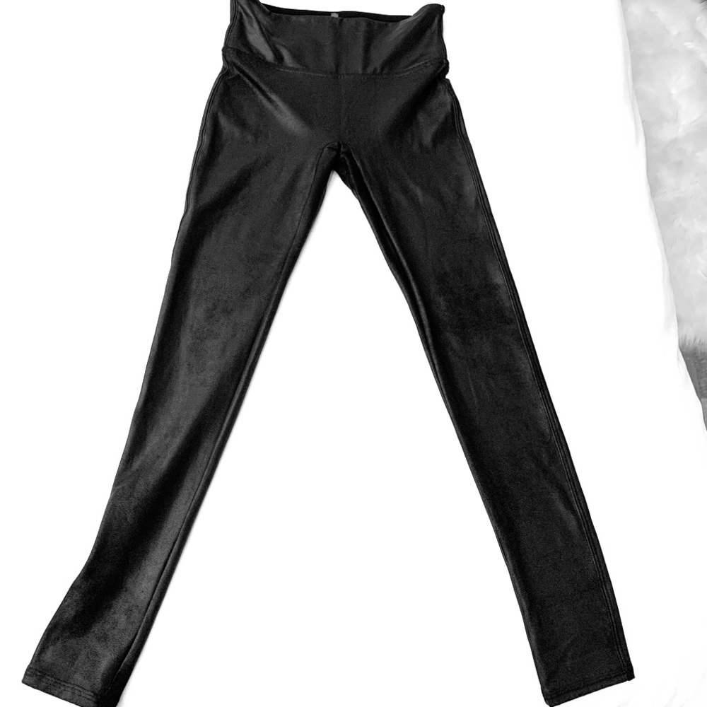 Spanx leather leggings